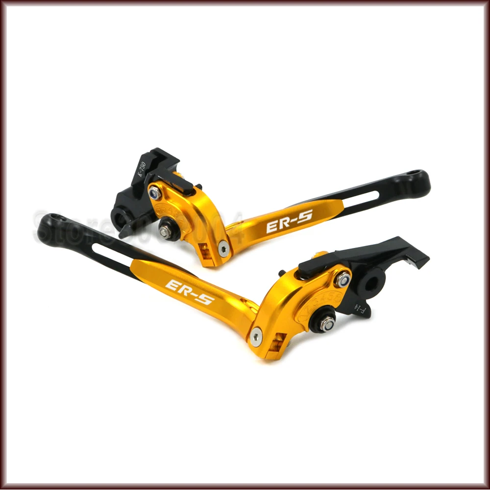 Для KAWASAKI ER-5 ER5 2004-2005 аксессуары для мотоциклов Складные Выдвижные регулируемые