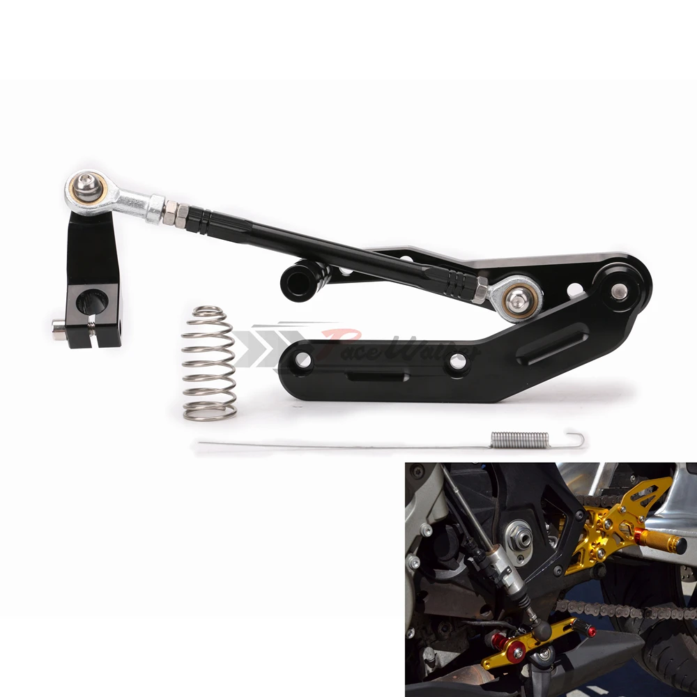 CNC алюминиевый мотоцикл задние регулируемые наборы ножные для Yamaha MT09 Mt 09 2014