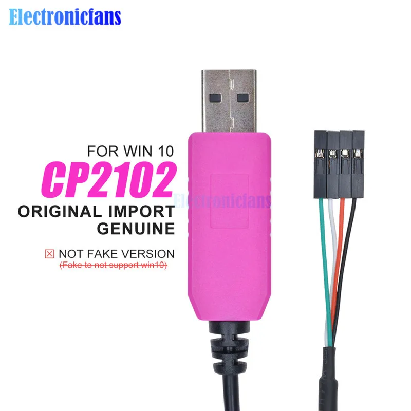 Кабель CP2102 с USB на TTL для Arduino Raspberry Pi|Интегральные схемы| |