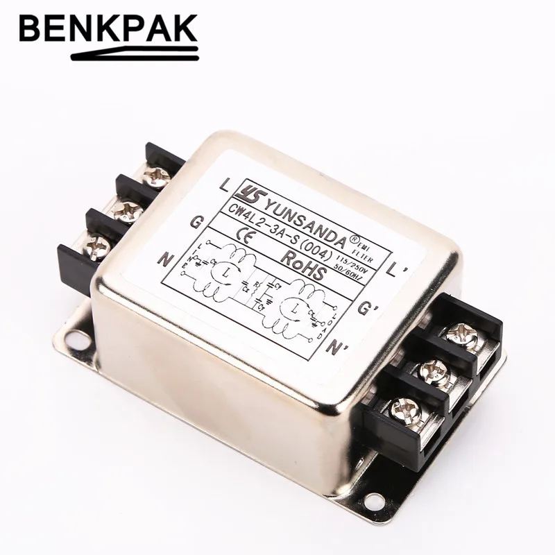 Фильтр питания EMI 10A CW4L2 S (004) разъем|Соединители| |