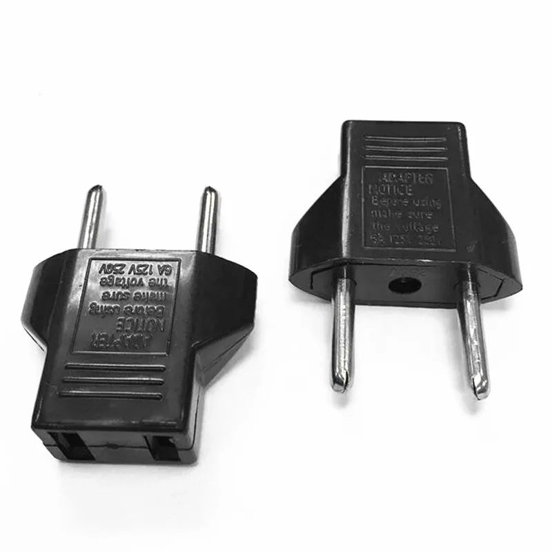 10 шт./Бесплатная доставка Универсальная штепсельная вилка США в ЕС евро Европу
