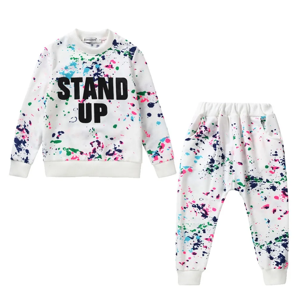 Children Clothing Set Pajamas Sets Kids Girls T-shirt Pants Suit Newborn Baby Boys Clothes Suits Outfits unisex baby clothes | Детская