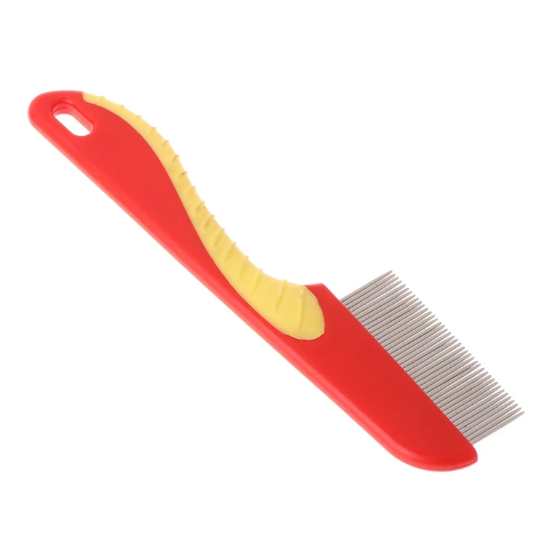 

Cat Comb Dense Teeth Massage Clean Hair Stainless Steel Animal Grooming Brushes