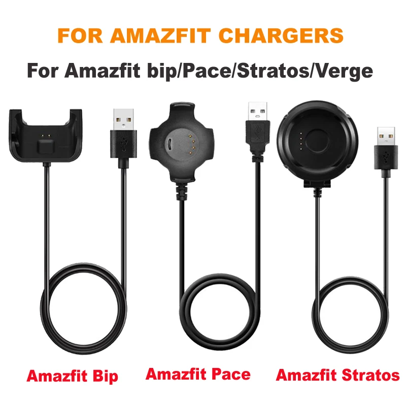 20 шт. заряднеое устройство для Amazfit Bip/Pace/Stratos 2 s/Verge для Xiaomi Huami Amazfit Bip зарядное устройство Smartwatch аксессуары
