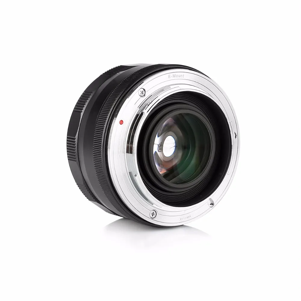 Meike 25 мм f1.8 Большая диафрагма ручной фокус объектив для Sony E mount A6300 A6100 A6000 A5100 A5000