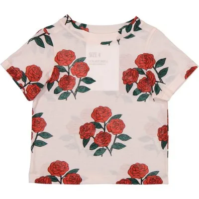 t shirt Комплекты одежды для девочек; лето г.; бельгийский бренд; Блестящая футболка с короткими рукавами для маленьких девочек и мальчиков; топы с героями мультфильмов; юбки-пачки; кепки Caroline - Color: t shirt
