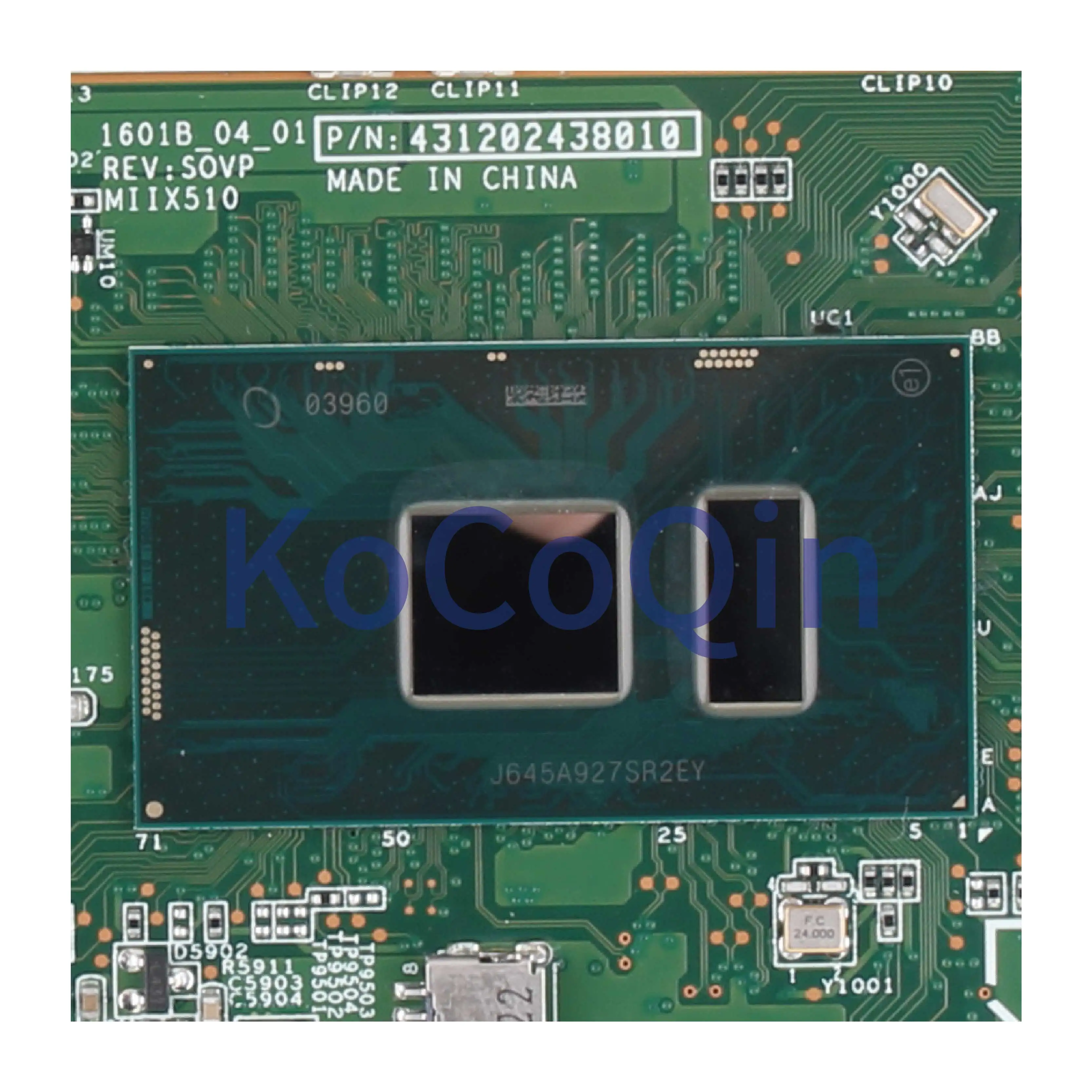 KoCoQin материнская плата для ноутбука LENOVO Ideapad MIIX510 MIIX 510-12ISK 5B20M28839 SR2EY процессор I5-6200U