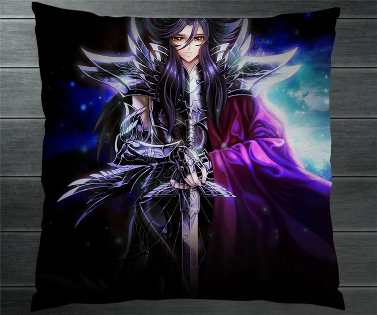 Saint Seiya The lost canvas Alone Hades Pandora Fanart Двусторонняя Наволочка Чехол для подушки