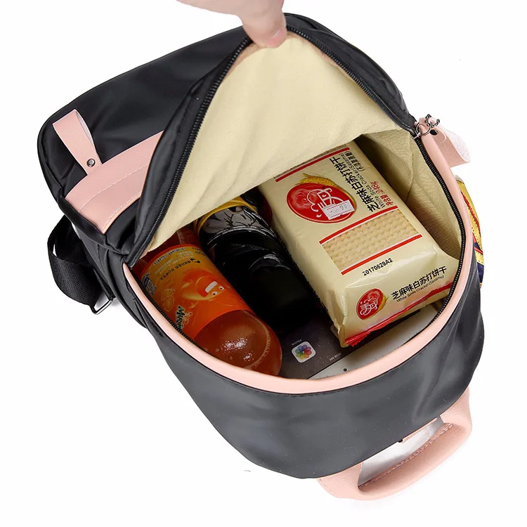 Новые модные женские рюкзак Оксфорд водонепроницаемые школьные Книга Сумка