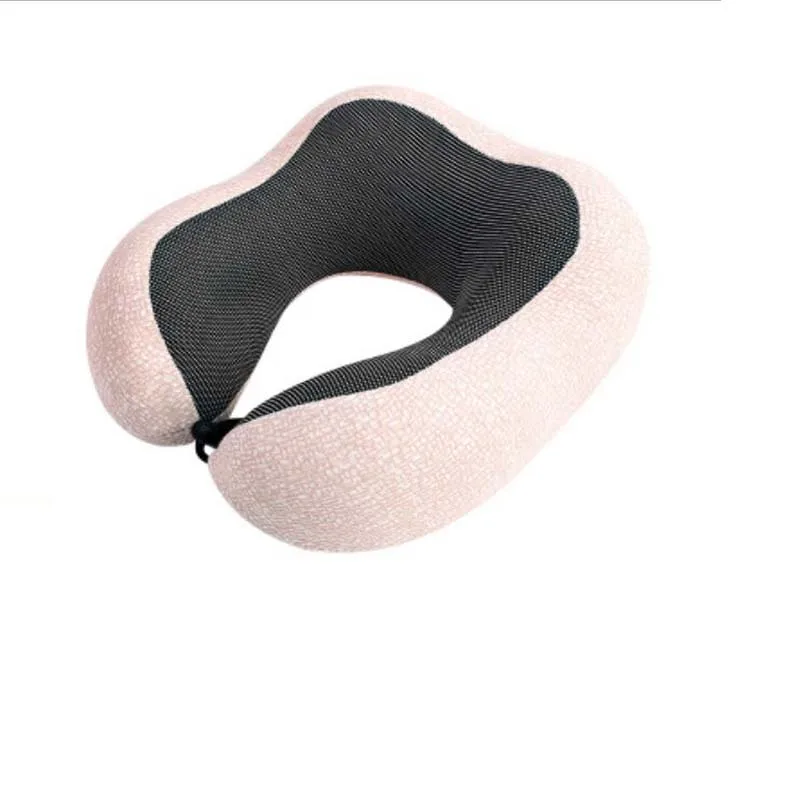 Memory Foam U-Shape Neck Pillows Soft Slow Rebound Space Travel Pillow Solid Neck Cervical Healthcare Bedding