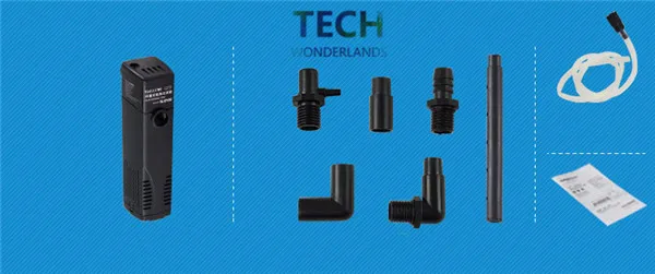 Аквариумный насос с внутренним фильтром Многофункциональный погружной для