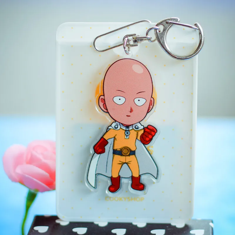 Цепочка для ключей One Punch Man пластиковая фигурка детские игрушки модель кукла