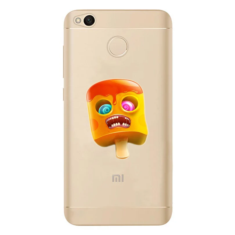 For Xiaomi Redmi 4X Note 4 4A 3 Cute TPU Colorful Soft Pie Food Painted Desig Cover Case Fundas Mi A1 Pro D317 |