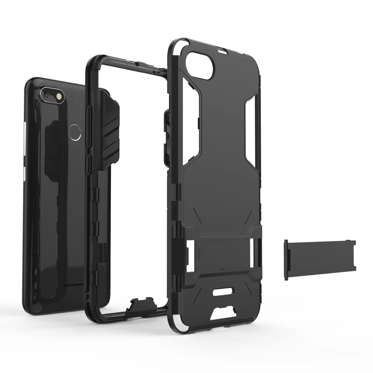 Чехол подставка для Xiaomi Redmi 6A 5 45 " силиконовый бампер пластиковая жесткий чехол