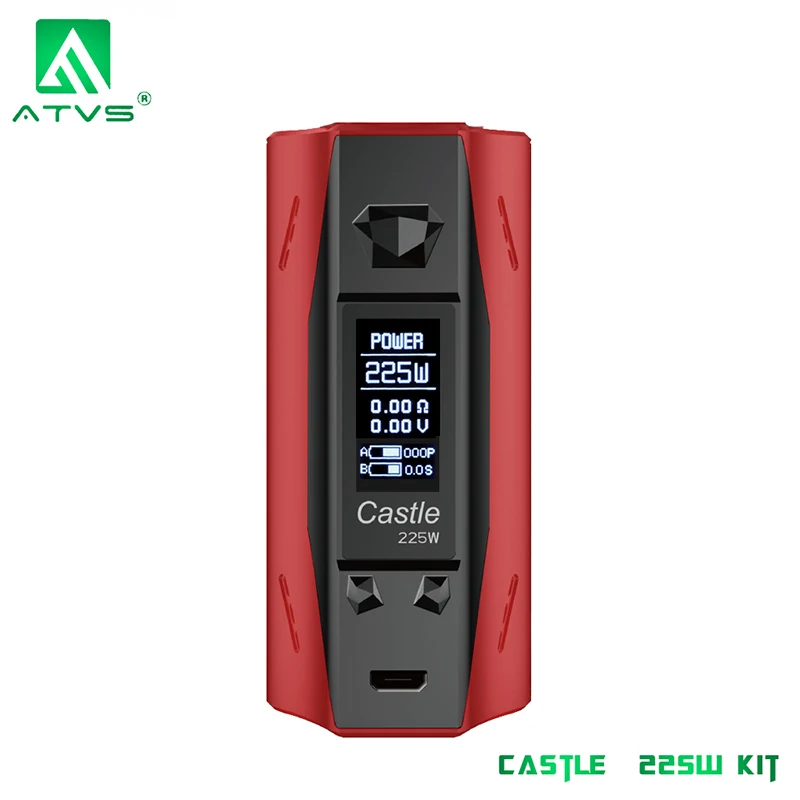 Vape mod оригинальный квадроцикл замок 225 Вт коробка мод электронная сигарета TC Bypass