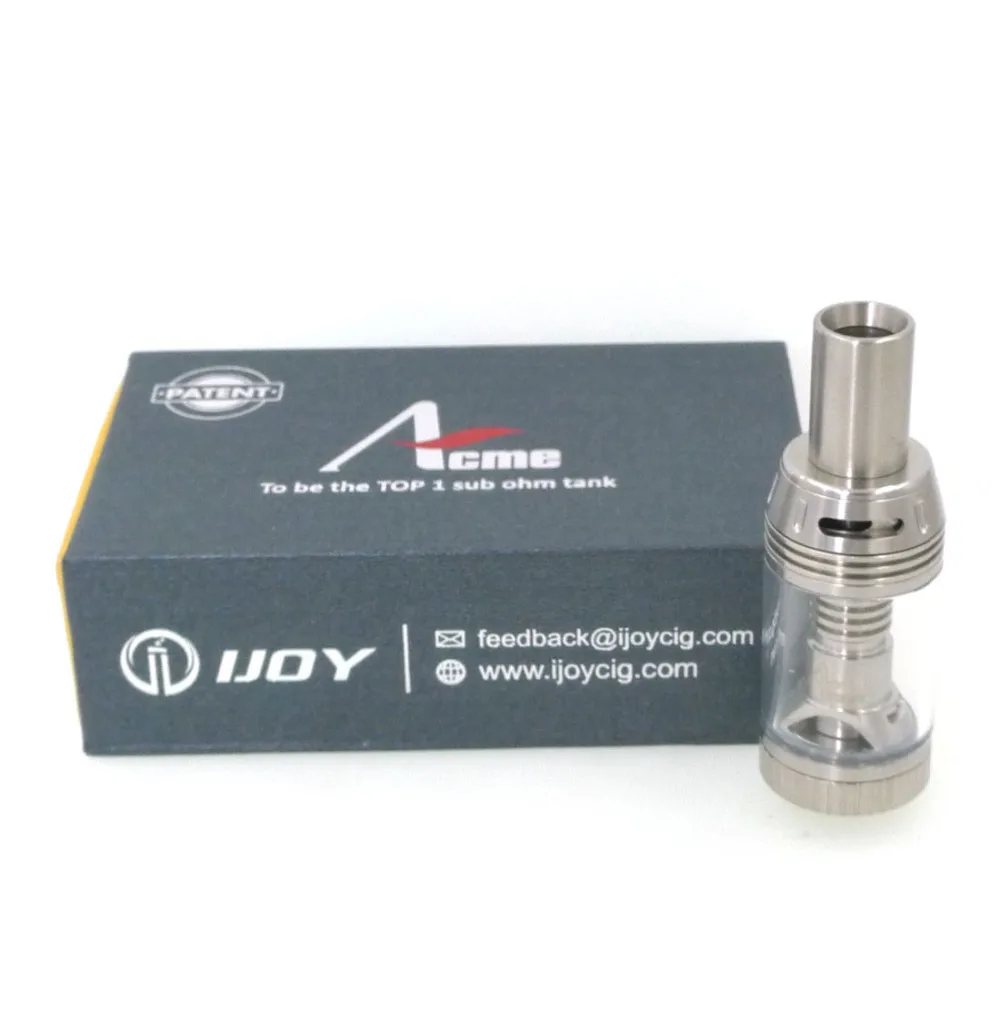 Аутентичный набор атомайзеров IJOY ACME Vape Sub Ohm, 3,5 мл, низкий Ом, клиромайзер, большие облака, для коробки, мод