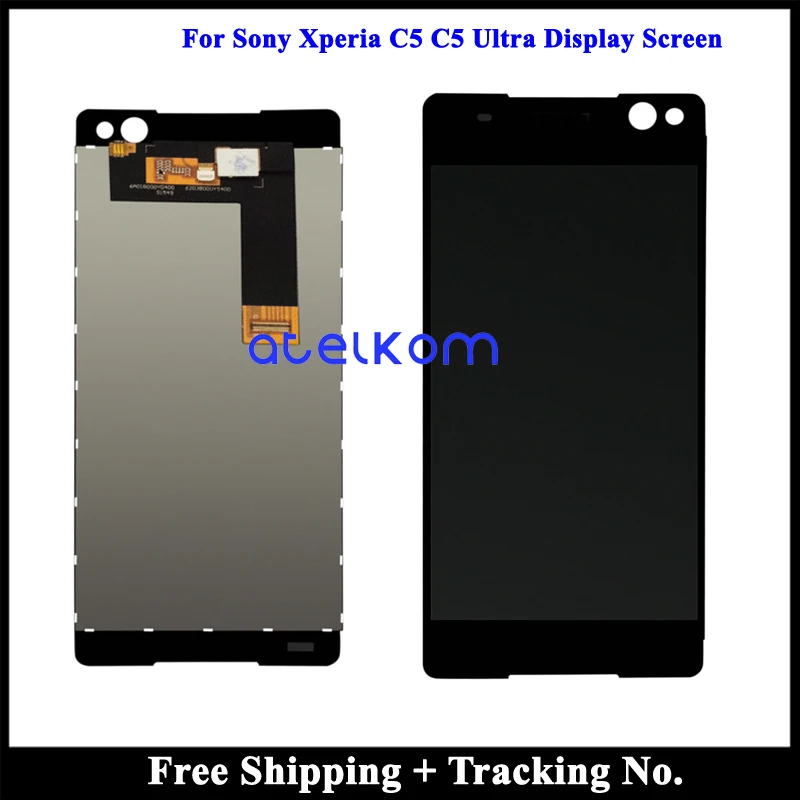 100% протестированный класс AAA 6,0 'для Sony Xperia C5 ЖК-дисплей для Sony Xperia C5 Ultra E5506 экран сенсорный дигитайзер сборка (art.: 7a7e648d7) - 7a7e648d7