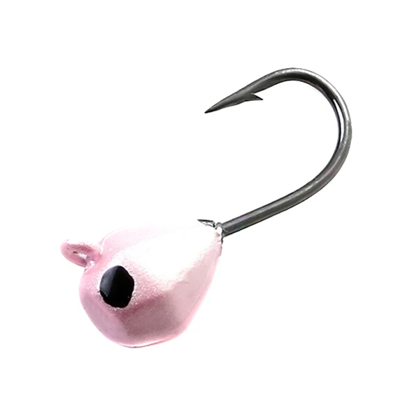 5 Pcs Winter Ice Fishing Hook Lure Mini Metal Bait Fish Head Hook Bait Jigging Fishing Tackle KH889