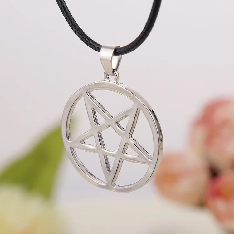 ZJ-09036242 3D animation Kuroshitsuji Jewelry Satan flag necklace periphery necklaces & pendants Gift birthday Presents | Украшения и
