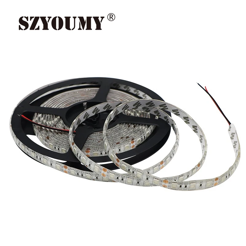 SZYOUMY 5 м Ультрафиолетовый светодиодный полосы светильник DC12V 5050 300 s фиолетовый