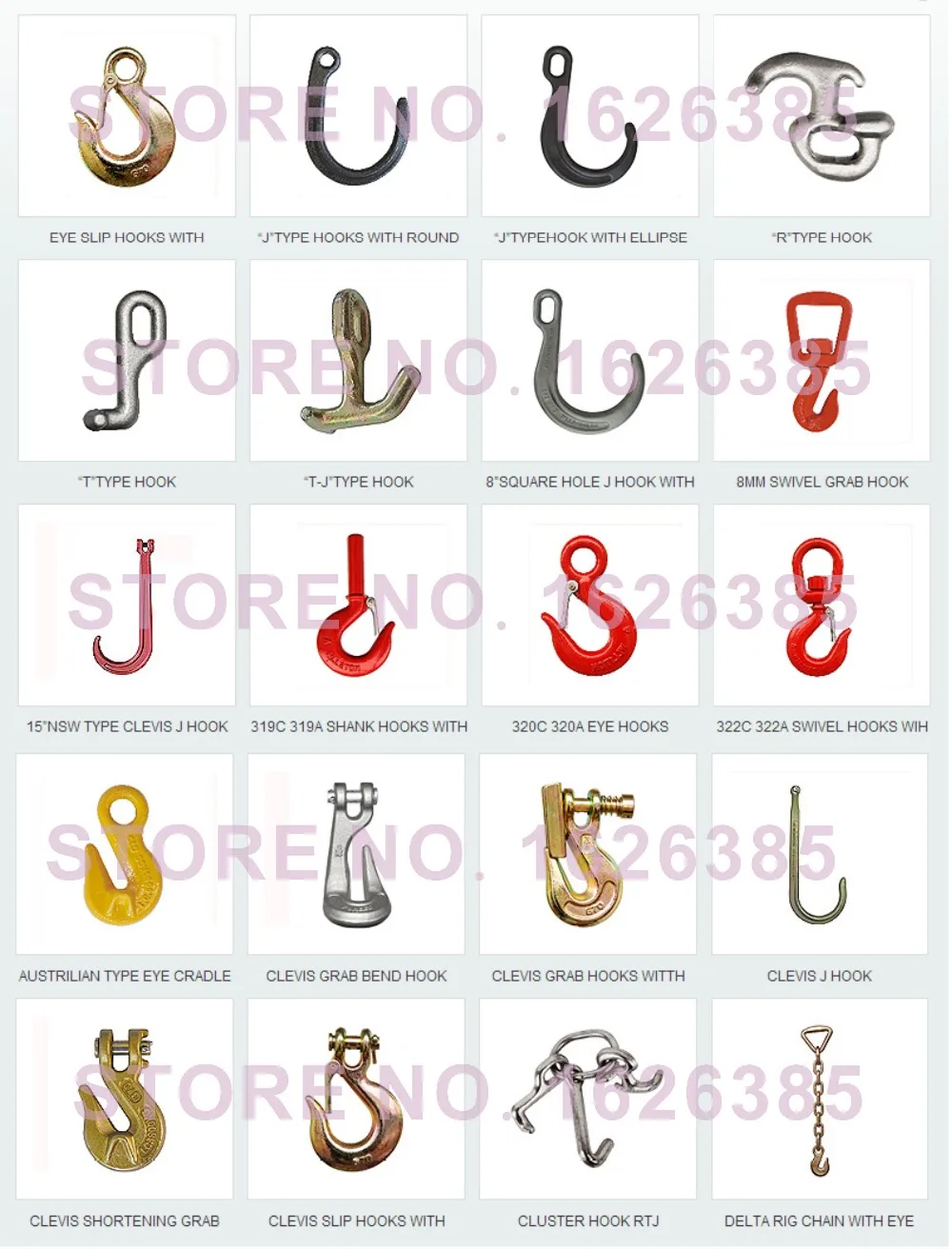 2Ton G80 clevis Самоблокирующийся Крюк промышленного класса грузоподъемное такелажное оборудование кованые литые сталь, лодка часть, морское оборудование