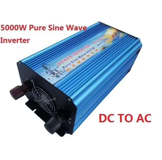 5000W Pure Sine Wave Power Inverter DC24V to AC220V 60HZ | Обустройство дома
