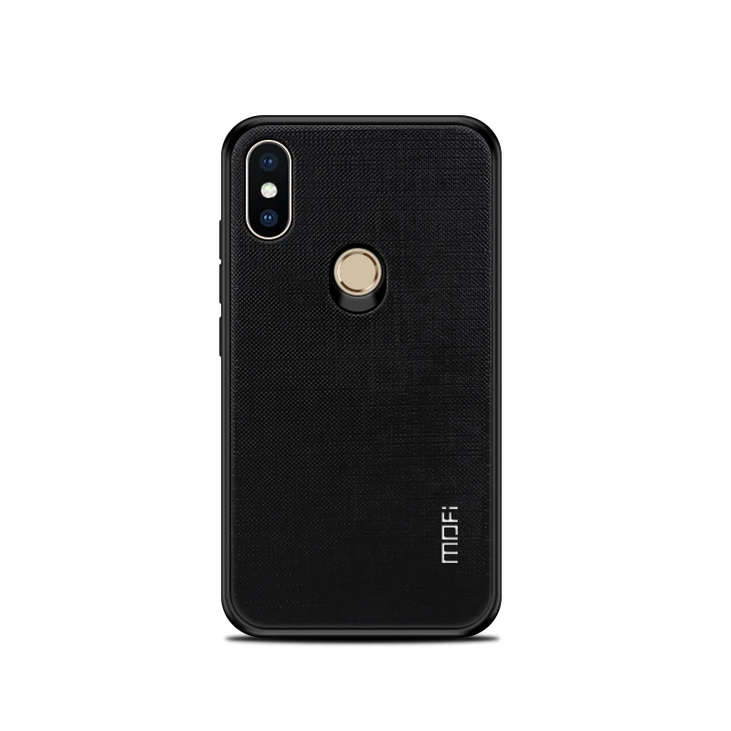 MOFI Противоскользящий ПК + ТПУ тканевый чехол для Xiaomi Mi 8|Бамперы| |