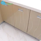 Водостойкие блестящие серебряные линии наклейки на стены мебель шкаф DIY декоративные пленки холодильник ПВХ самоклеющиеся обои