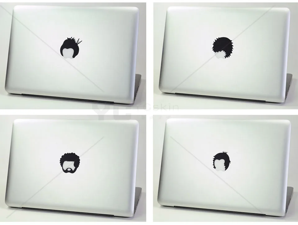 Черная частичная наклейка s для Macbook New Pro Wild-curl up для ноутбука Macbook pro air retina 11 13 15 виниловая наклейка
