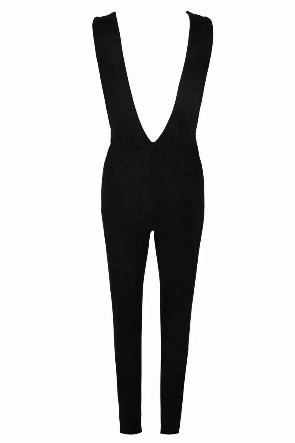 2018 новое черное без рукавов Бисероплетение v образным вырезом спинки женское