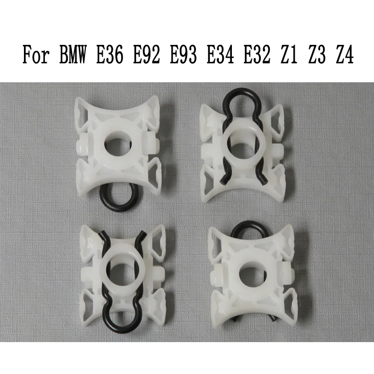 

X4 клипсы для bmw E32 E34 E36 E85 E92 Z3 Z4 51321938884 Ремонтный комплект стеклоподъемника передний правый и левый