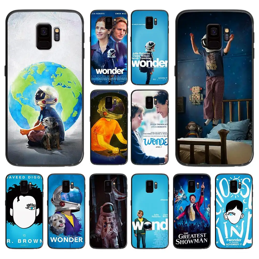 Астронавт чудо мальчик картина со щенками мягкий чехол для телефона Samsung Galaxy S6 S7 S8