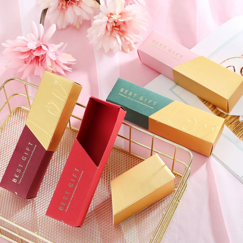 50 шт./компл. Подарочная коробка для конфет креативные коробки помады свадьба день