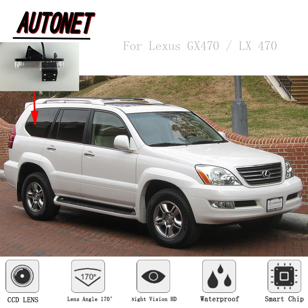 Камера заднего вида для Lexus GX470 / LX 470 /CCD/ночного видения/камера вида|Камеры авто| |