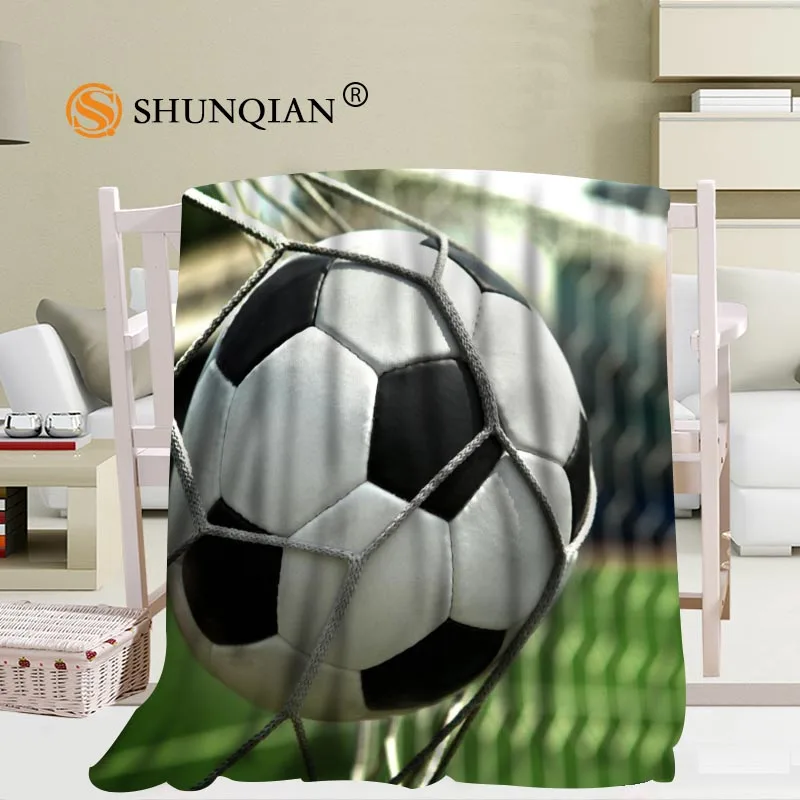 Blanket Горячая Распродажа, Футбольная на заказ, одеяло с шариками, Манта, Falafel, одеяло для дивана/кровати/самолета, постельное белье для путешествий, 56x80 дюймов, 50X60 дюймов, 40X50 дюймов - Цвет: Blanket