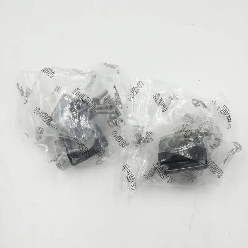 Разъем Weipu WS16 TQ+ Z 2 3 4 5 7 9 10 Pin штекер Женский Квадратный фланец панель крепление гнездо