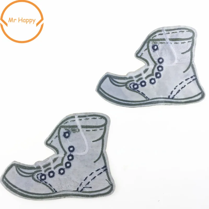 1 шт. красивые зеленого цвета в армейском сапоги патч железа на патчи для ремонта