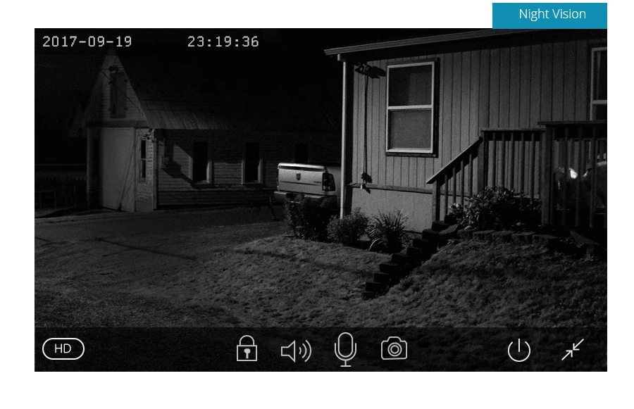 Fuers P2P 1080P IP камера беспроводная HD CCTV WiFi домашняя камера наблюдения с ПИР ночного видения облачная камера для хранения внутри помещения
