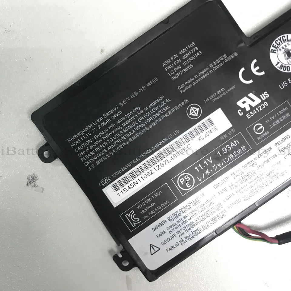 Genuine 45N1108 Battery For Lenovo ThinkPad T440 T440S T450 T450S X240 X250 X260 X270 Series 45N1109 45N1110 45N1111 45N1112 | Компьютеры