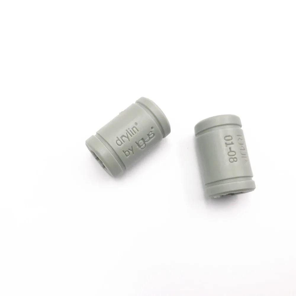 

Funssor Solid Polymer LM8UU Bearing 8mm shaft Drylin RJ4JP-01-08 for DIY Anet Reprap Prusa i3 3D Printer Fast Ship