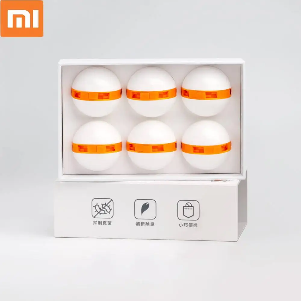 Другое Xiaomi дезодорант обувной шар(6 упаковок) сохраняет свежесть портативный поворотный переключатель Mijia дезодорирующий Шариковый дезодорант - Цвет: Другое