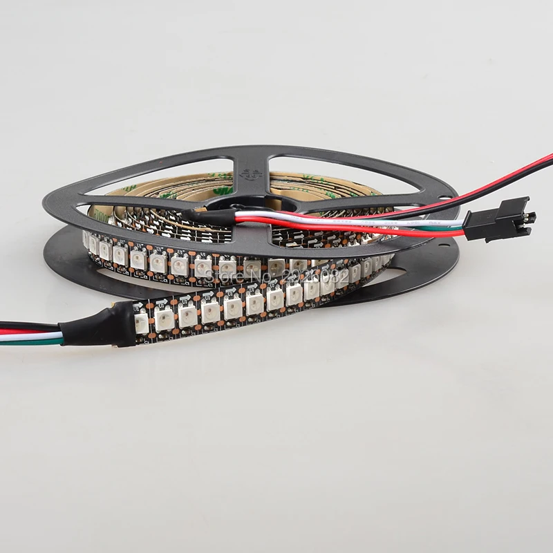 Цифровая светодиодная лента SK6812 5050 smd rgb 144 светодиодов/м пикс./м 2 м/рулон Вход 5 в
