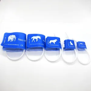 Ветеринарная специальная манжета NIBP 5 размеров с одной трубкой для домашних животных без соединителя