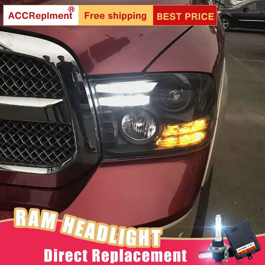 2 шт. светодиодный ные фары для Dodge Ram 2011 Автомобильные ангельские глазки