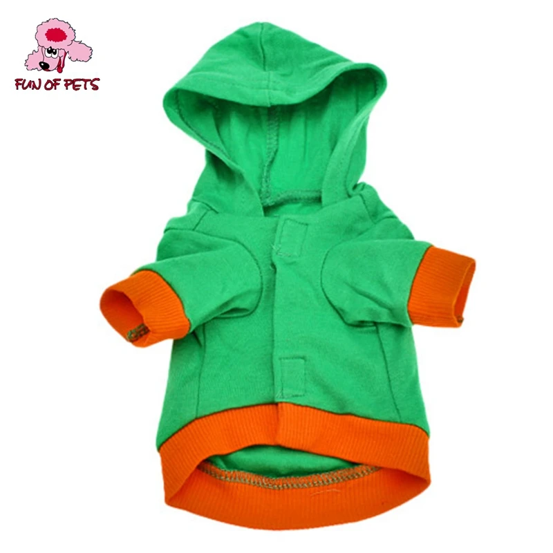 2017 новая мода осень и зима решетка зеленая сетка узор собака футболка с капюшоном