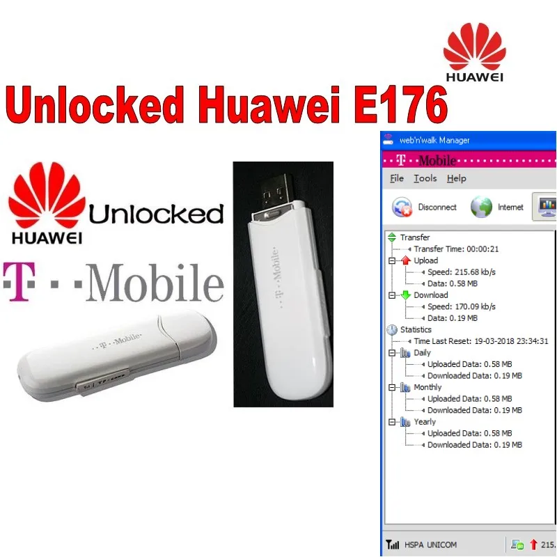 3 5G USB Беспроводной модем 2100 МГц для WCDMA поддержка Google Android планшетных ПК Huawei E176 |
