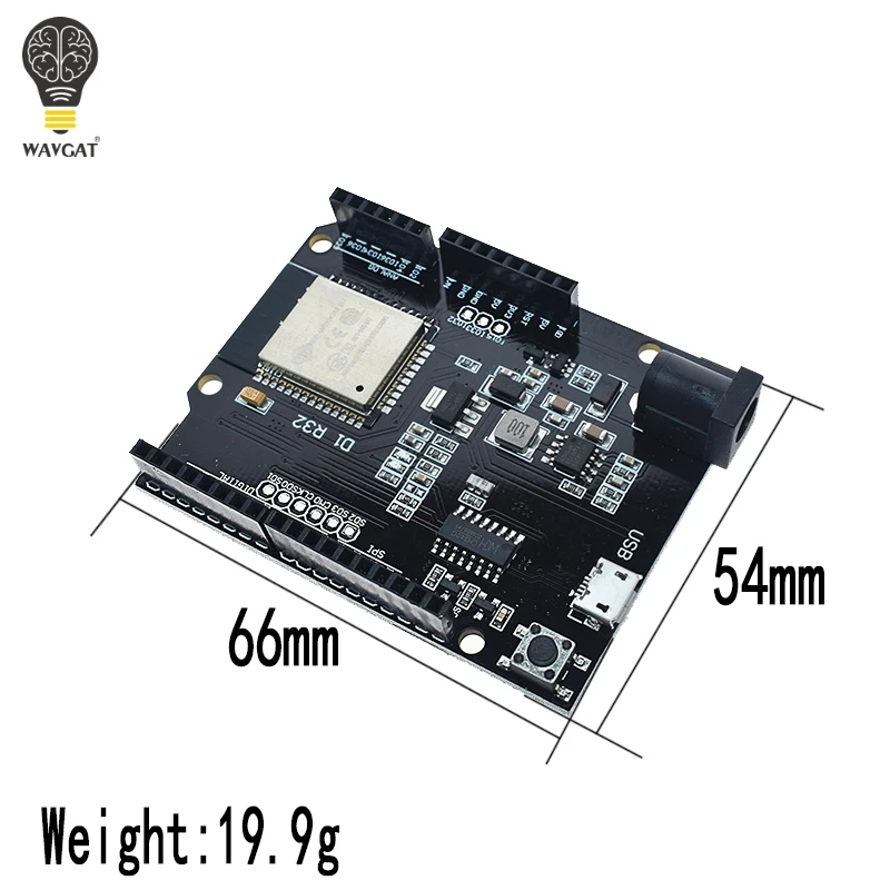 ESP32 для Wemos D1 Mini для Arduino UNO R3 D1 R32 Wi-Fi беспроводная Bluetooth макетная плата CH340 4M Memory One