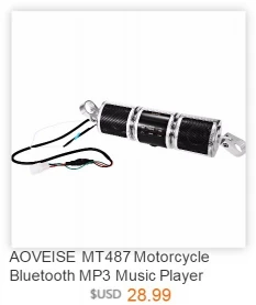 CS-682A1 прикуриватель для мотоцикла USB зарядное устройство с Вольтметр отображения времени