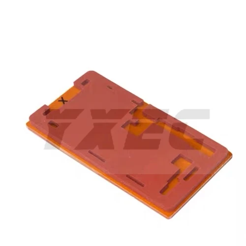 HDCSUN ламинированный коврик для iphone X 8 7 6s 6 Plus 5 5S 5C Переднее стекло с рамкой
