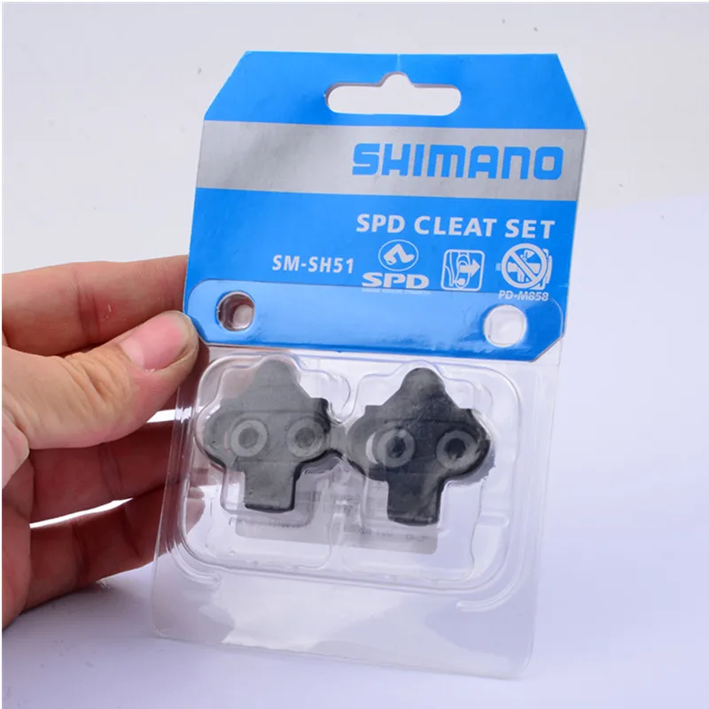Shimano SPD SM-SH51 SM-SH56 бутсы пара одиночный выпуск мульти-релиз шипы для педалей w/шипы